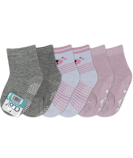 Paquete 6 Pares Calcetín Antideslizante M. 4001