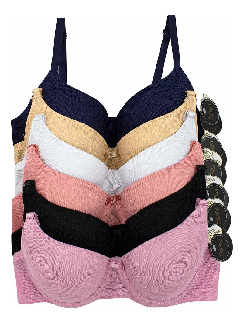 D_NQ_NP_2X_904747-MLM83381495750_042025-F-paquete-6-brassieres-brasier-lenceria-juvenil-varilla-copa-a