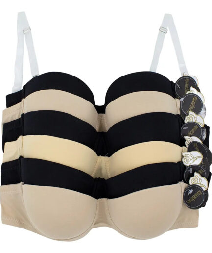 Paquete de 6 brasier Transparente