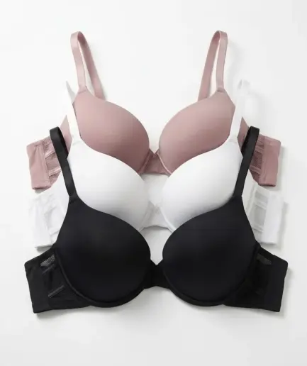 Paquete de 3 brasier para dama Sigrid
