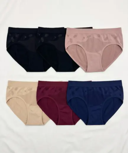Pantaleta Flor paquete de 12